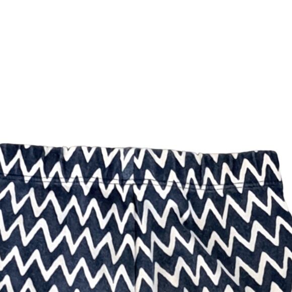 Crewcuts Blue And Cream Abstract Leggings Size 2 - Picture 2 of 5